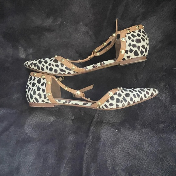 Halogen Leopard Print Flats - Picture 2 of 5